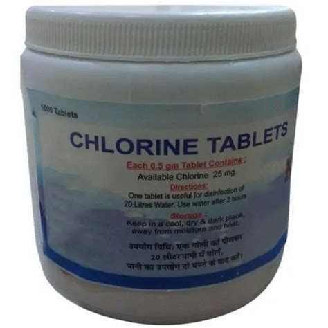 Water Purifying Chlorine Tablets At Rs 165 Bottle Chlorinating