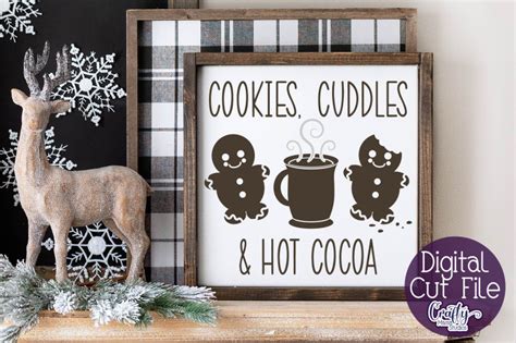 Cookies Cuddles And Hot Cocoa Svg Christmas Svg By Crafty Mama Studios TheHungryJPEG