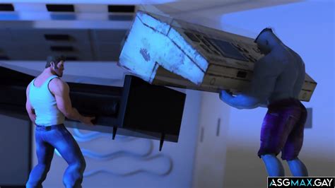 Hilarious And Crazy DOUBLE ANAL Cartoon Gay Sex