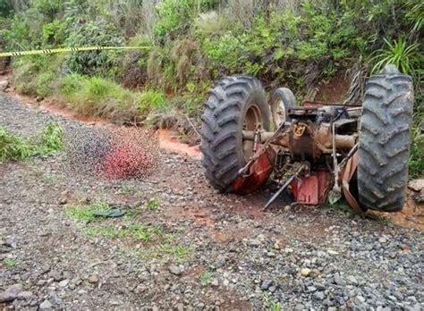 Intervalo da Notícias Homem morre após capotar o trator