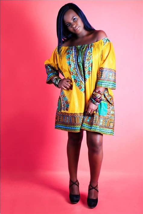 Shandelia Dashiki Dress Ankara Dress African Prints Dress Waxi