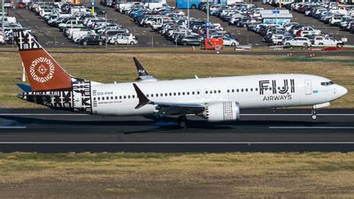 Dq Fah Boeing Max Fiji Airways Jacks Aviation Jetphotos