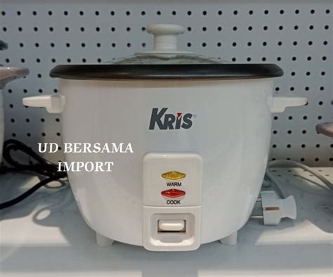 Jual Rice Cooker L Rice Cooker Manual Kris Putih Di Lapak Ud Bersama