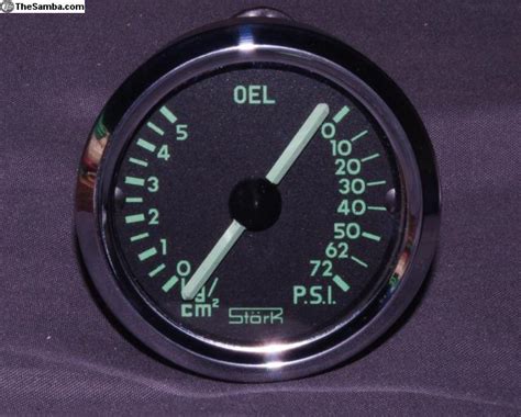 Thesamba Vw Classifieds Repro Stork Pre A Oil Pressure Gauge