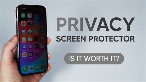 Privacy Screen Protector Should You Get One YouTube