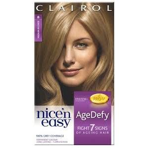 Clairol Nice N Easy Age Defy Permanent Hair Colour 8 Medium Blonde Shopee Malaysia
