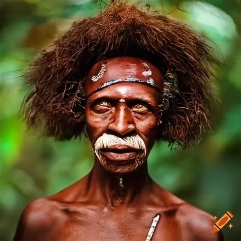 Portraits Of People From Papua New Guinea