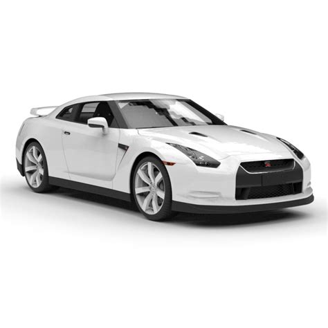Nissan GT-R - Rendercar скачать бесплатно 3д модель