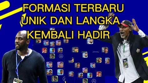 Formasi Terbaru Unik Dan Langka Kembali Hadir Di Efootball Youtube