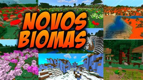 MAIS DE 27 NOVOS BIOMAS PARA MINECRAFT PE 1 16 ADDON MOD QUE ADICIONA