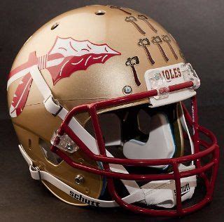 FSU full helmet decals Seminoles tomahawk awards on PopScreen