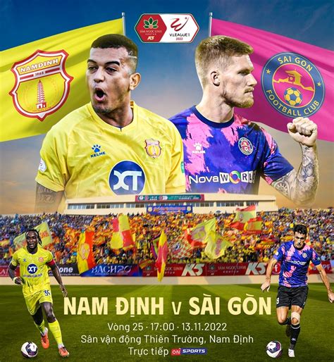 Nhận định Nam Định vs Sài Gòn FC vòng 25 V League 2022