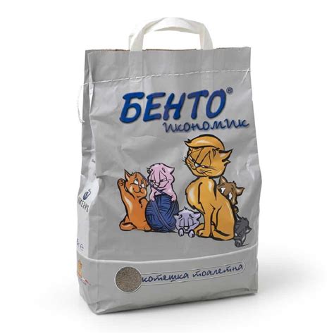 Пясък за Котешки Тоалетни Бенто Икономик 5кг » Petconsult.bg