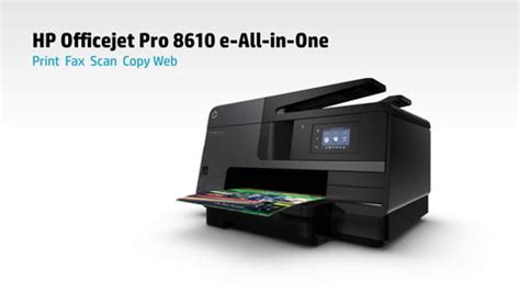 HP Officejet Pro 8610 E All In One Printer