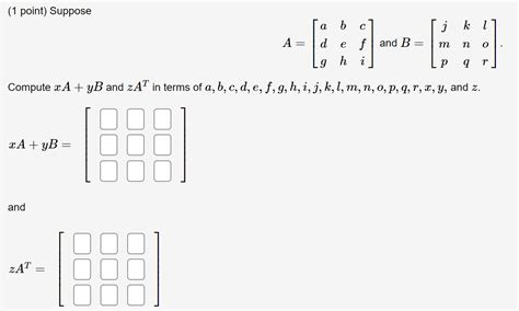 Solved 1 Point Suppose K 1 1 6 1 6 N 0 A R Compute Xa Yb