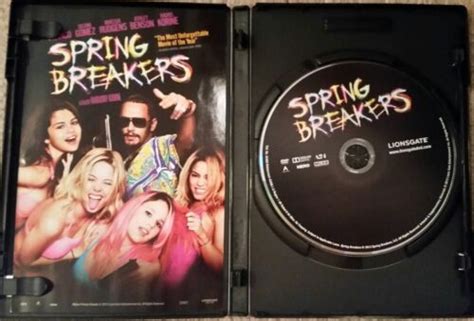 Spring Breakers Dvd Ultraviolet Digital Copy Dvd Very Good