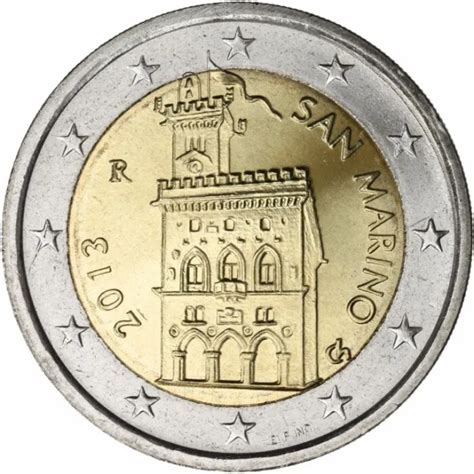 Moneda De Euros De San Marino Sin Circular No Conmemorativa Eur