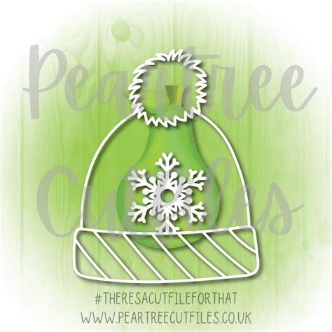 Winter Hat Peartree Cutfiles