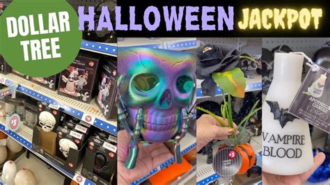 DOLLAR TREE HAUL Halloween Jackpot 2023 YouTube