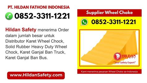 Call Supplier Rubber Wheel Parking Chock Tangerang Issuu