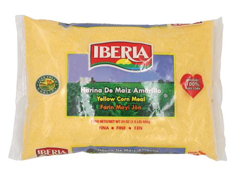 Iberia Fine Yellow Cornmeal 24 Oz Iberia Foods