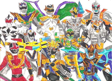 Sixth Ranger Battlizers By Lavenderranger On Deviantart