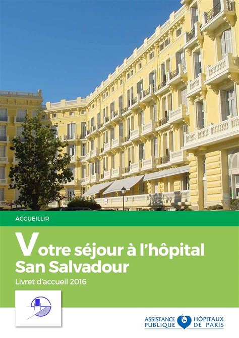 Calam O Livret D Accueil Patient Hospitalis San Salvadour