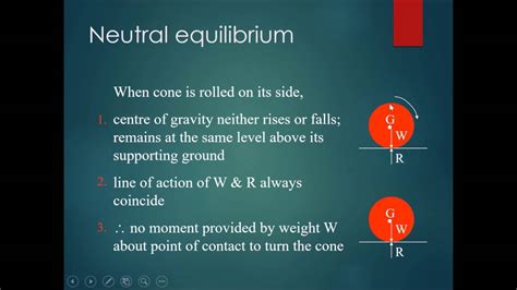 Chapter 5 Turning Effects Part 4 Stable Unstable And Neutral