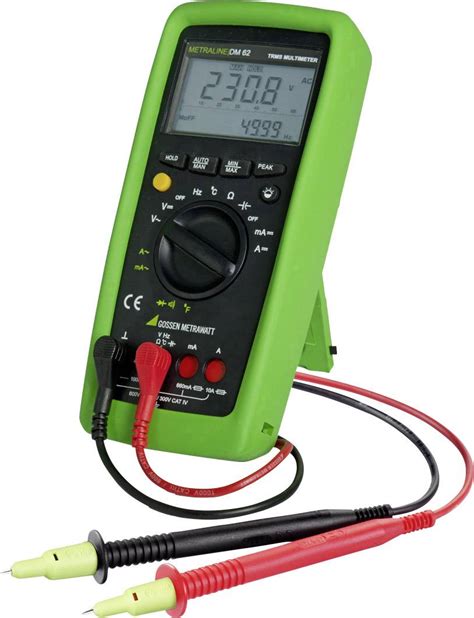 Gossen Metrawatt M197a Iso Hånd Multimeter Kalibreret Iso Digital Cat