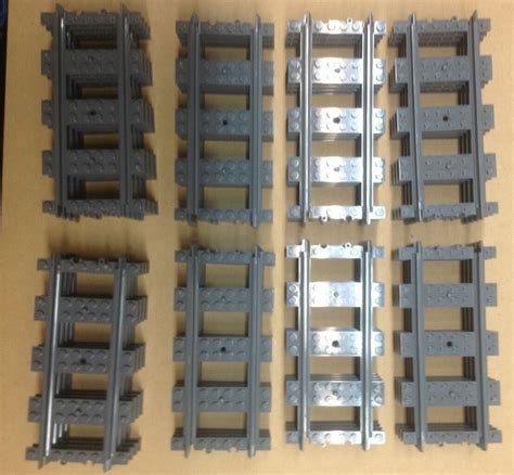 32 LEGO Straight Train Track New 7499 7896 60205 60197 60198 EBay