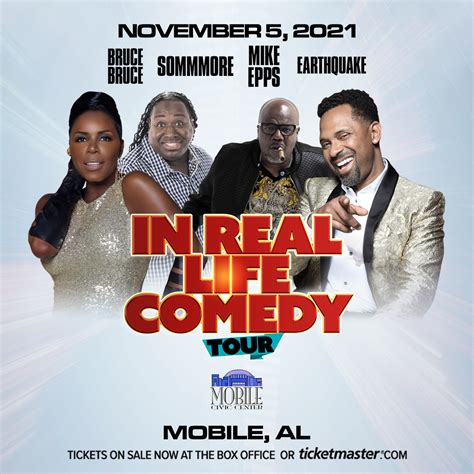 Comedy Tours 2025 Mike Epps Joyce C Finley
