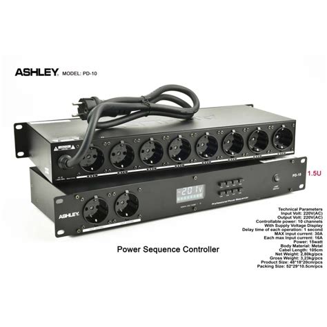 Jual Power Sequence Ashley Pd10 Pd 10 Original Ashley Shopee Indonesia