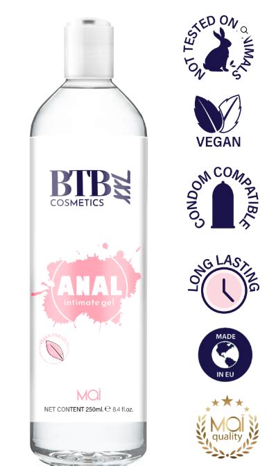 Btb Cosmetics Vegan Anal Relax Liukuvoide Ml Punainen Kuu Oy