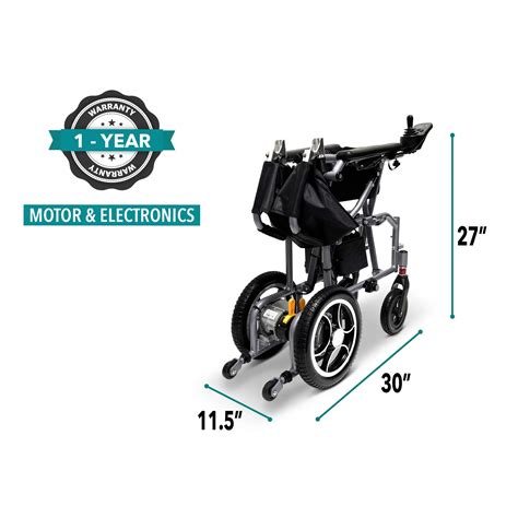 X 7 Comfygo Lightweight Foldable Electric Wheelchair For Travel Comfygo Mobility