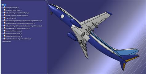 【飞行模型】boeing 737 4 Aircraft波音737 4飞机模型3d图纸 Step格式 科普 通用 仿真秀干货文章