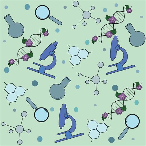 Biology Icons Set 12486526 Vector Art At Vecteezy