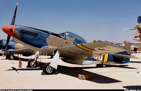 North American P 51d Mustang Israel Air Force Aviation Photo