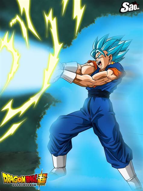 Vegetto Ssj Blue Kamehameha Final By Saodvd Dragon Ball Super Dragon