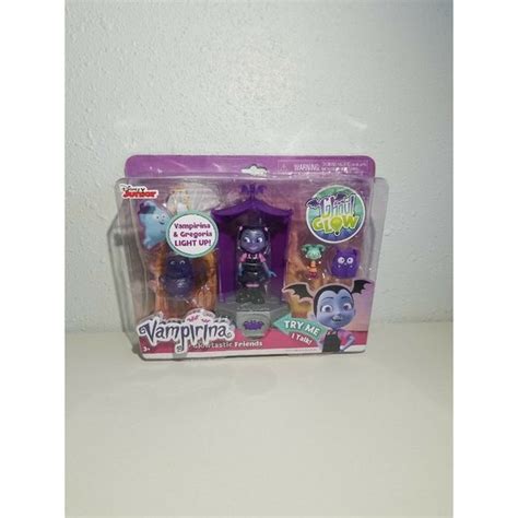 Disney Toys Disney Junior Vampirina Glowtastic Friends Figurine Set