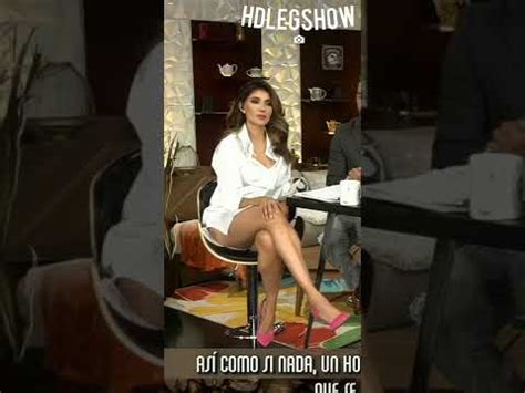 Ale Duran Hot Legs In Pink Pumps YouTube