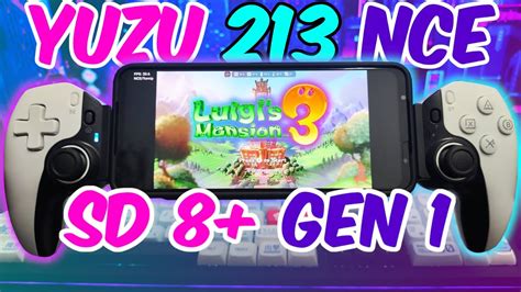 Yuzu Emulator Android Luigi S Mansion Snapdragon Gen Rog