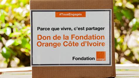 Solidarit Fondation Orange C Te D Ivoire