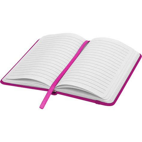 Klassisches Hardcover Notizbuch A Liniert Rosa Pvc Beschichteter