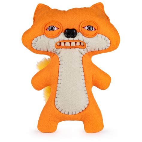 Fuggler Funny Ugly Monster 9 Inch Suspicious Fox Orange Plush