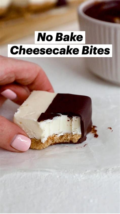 No Bake Cheesecake Bites Artofit