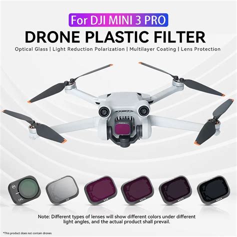 Accessories Drone Camera Glass Filter Lens Filters Polarizer For Dji