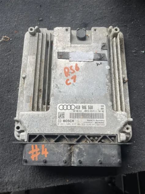 AUDI RS6 C7 4G 3993cc Petrol ECU Bosch Engine Control Module Unit