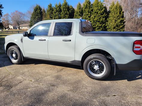 Painted My Steelies Black Silver Bi Color Mavericktruckclub