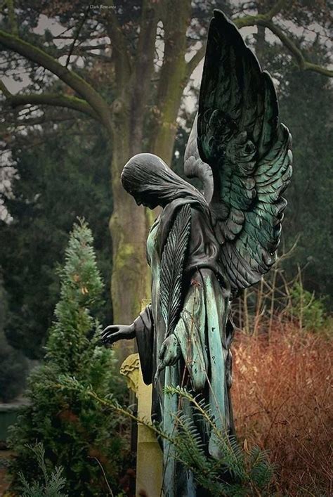 Beautiful Angel To Watch Over You Cemetery Statues Sculpture Angel