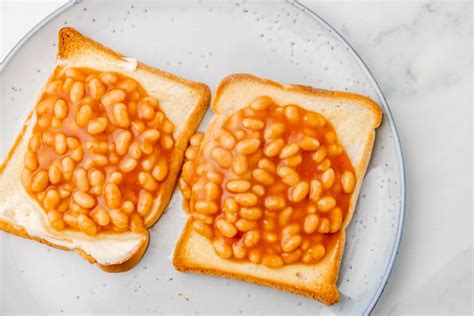 British Beans On Toast Baked Beans With Toast